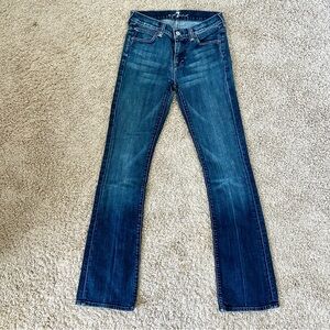 7 for all mankind jeans style jagger size 26